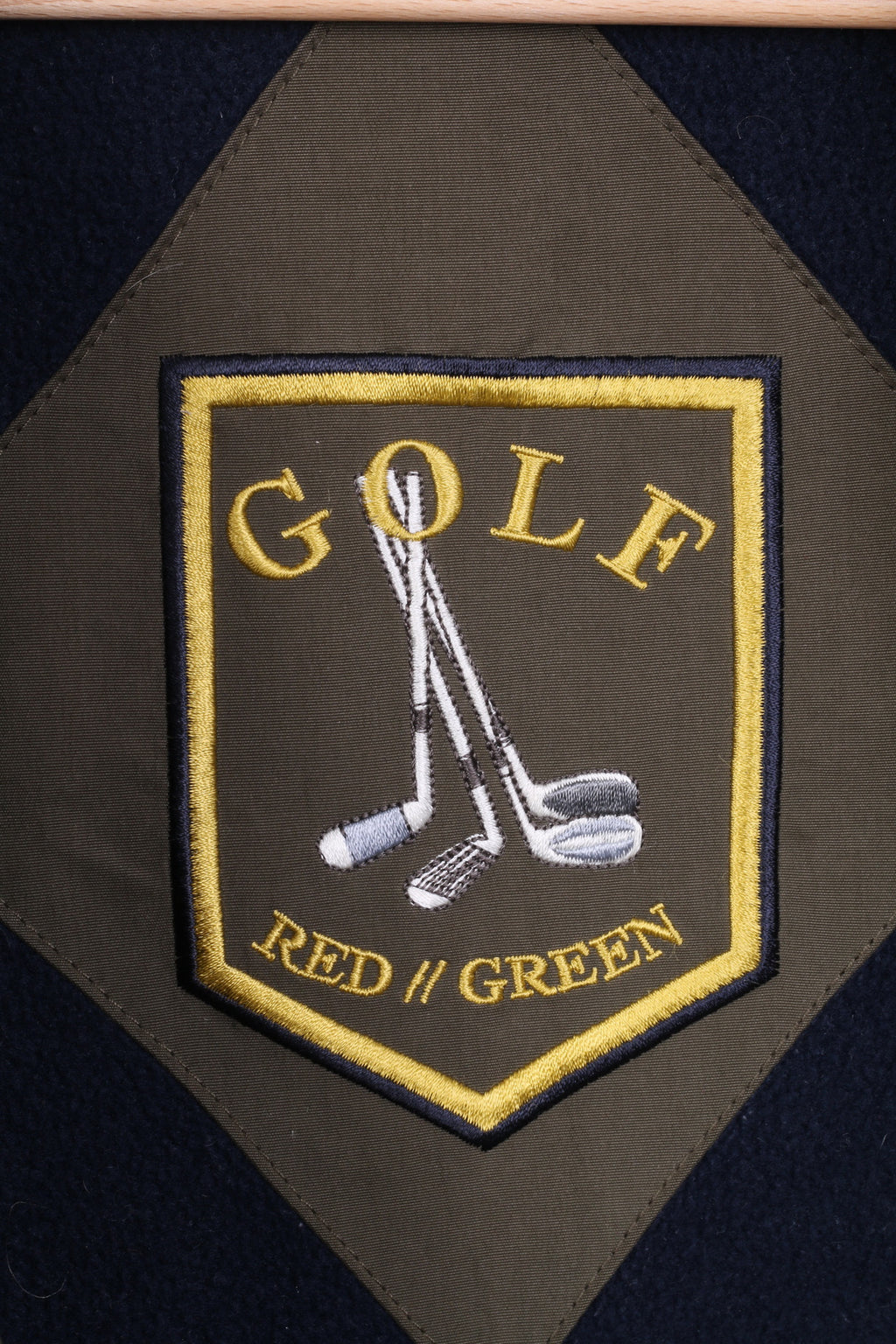 RED GREEN Womens S Jacket Padded Khaki Golf Sport Thermal Insulation - RetrospectClothes