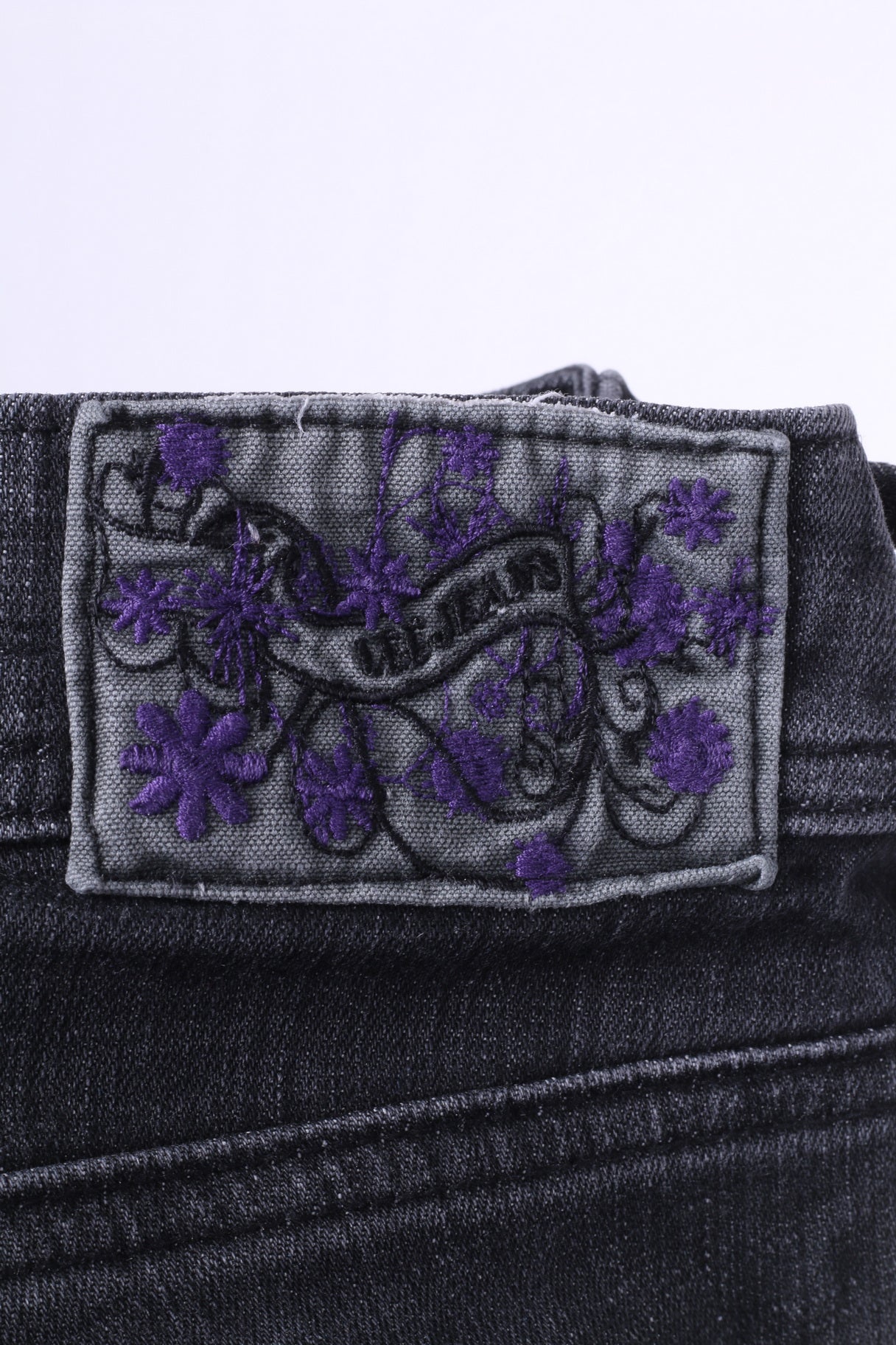 Pantaloni Lee da donna W26 L33 Jeans Pantaloni skinny elasticizzati in denim di cotone nero