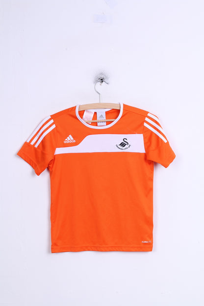 Adidas Swansea City AFC Garçons 140 Maillot Orange Football Club Sport jack 7