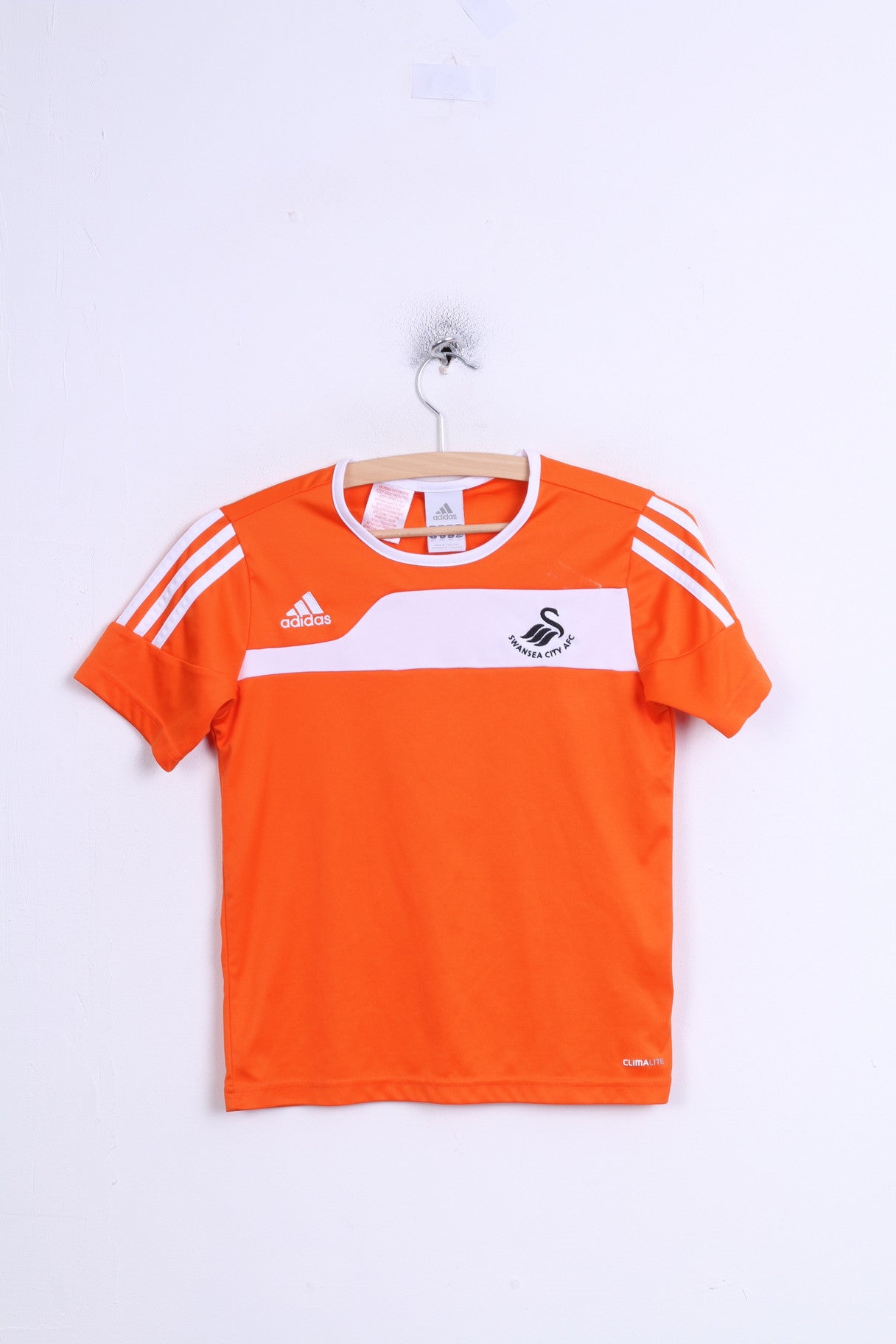 Maglia Adidas Swansea City AFC Ragazzi 140 Arancione Football Club Sport jack 7