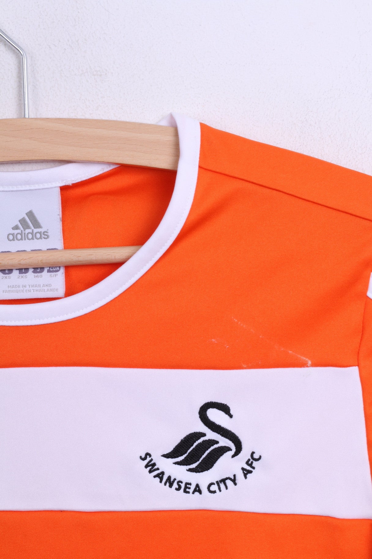 Adidas Swansea City AFC Garçons 140 Maillot Orange Football Club Sport jack 7