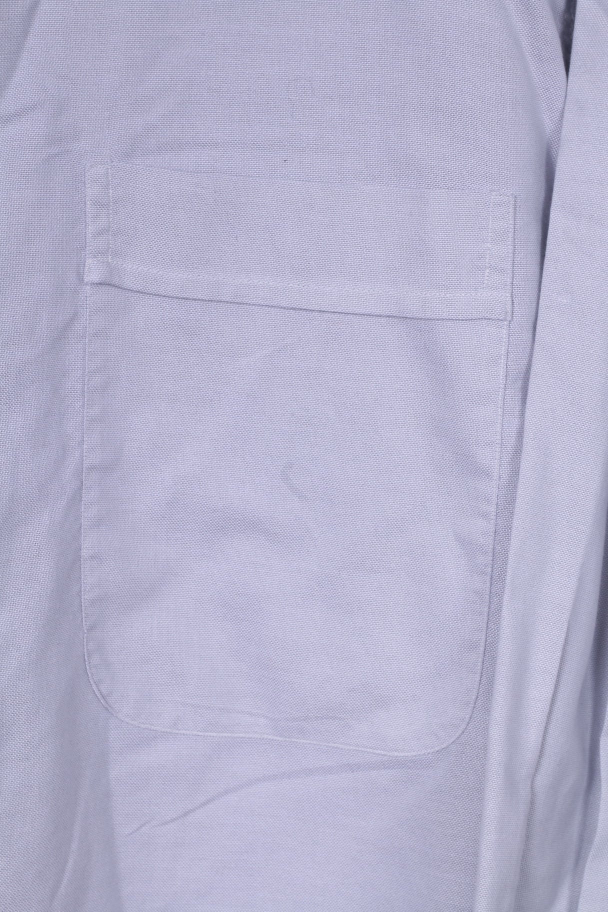Jaeger Mens L Casual Shirt Blue Button Down Collar Long Sleeve