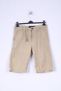 Surf Worx Mens 30 M Shorts Camel Japan Cotton Bermudas SWX