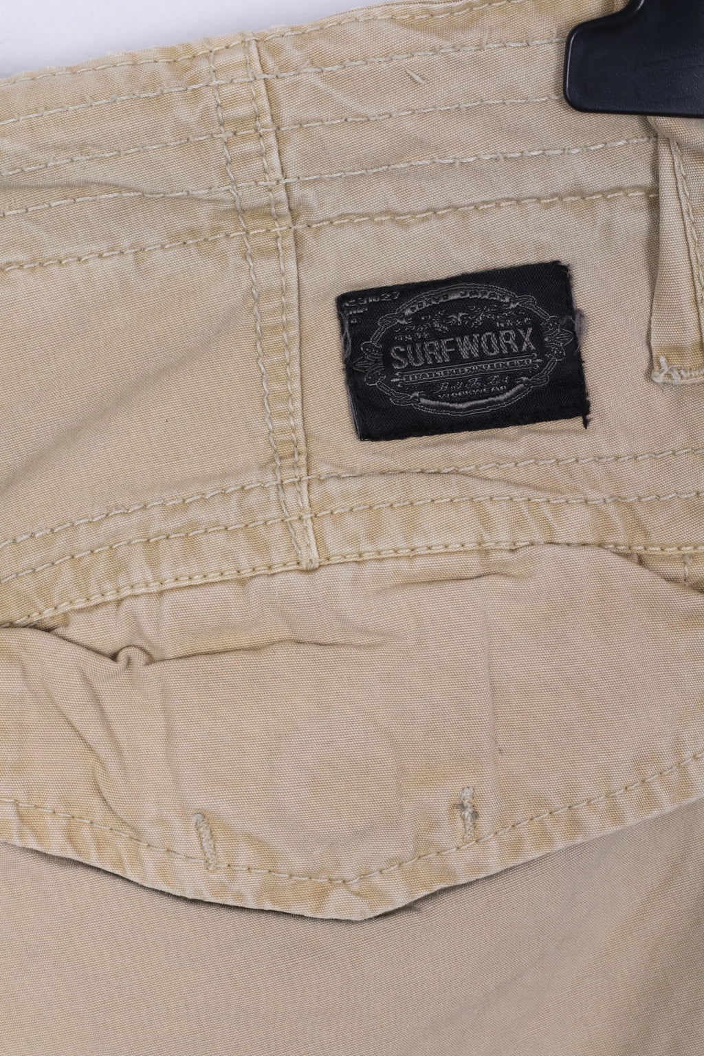 Surf Worx Short 30 M pour homme Camel Japon Bermuda en coton SWX