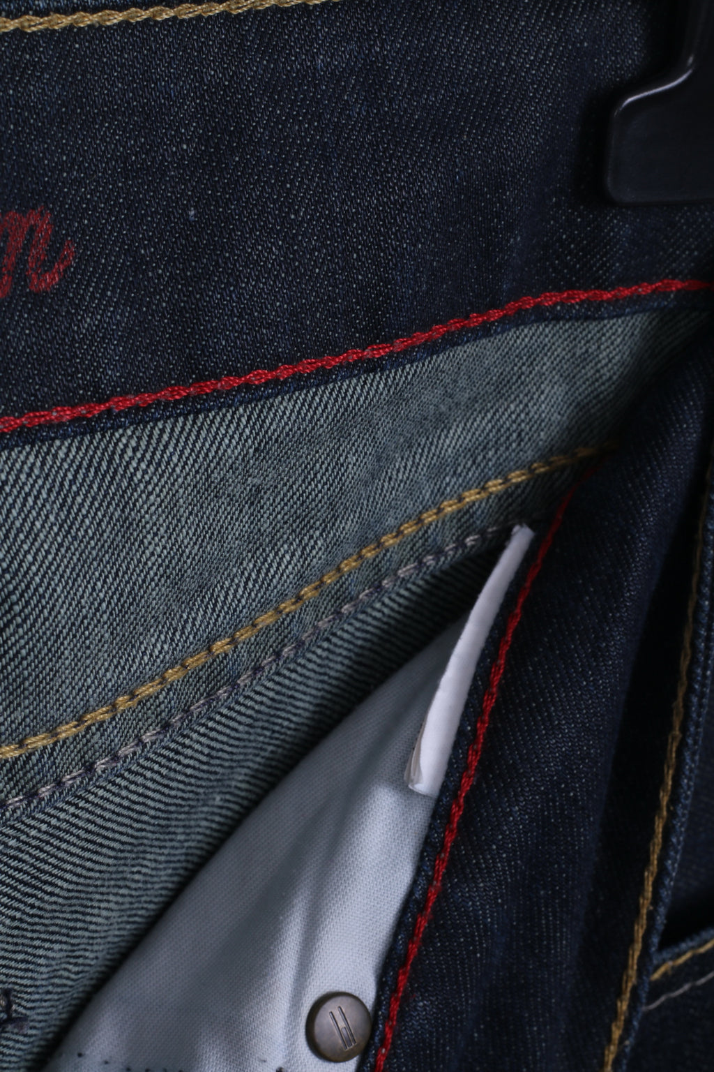 Pantaloni jeans Hilfiger Denim Sally da donna W29 L32 blu scuro a vita bassa