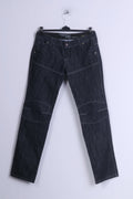 G-STAR RAW Femme W33 L34 Pantalon Jeans Bleu Foncé Elwood 5620 Pantalon