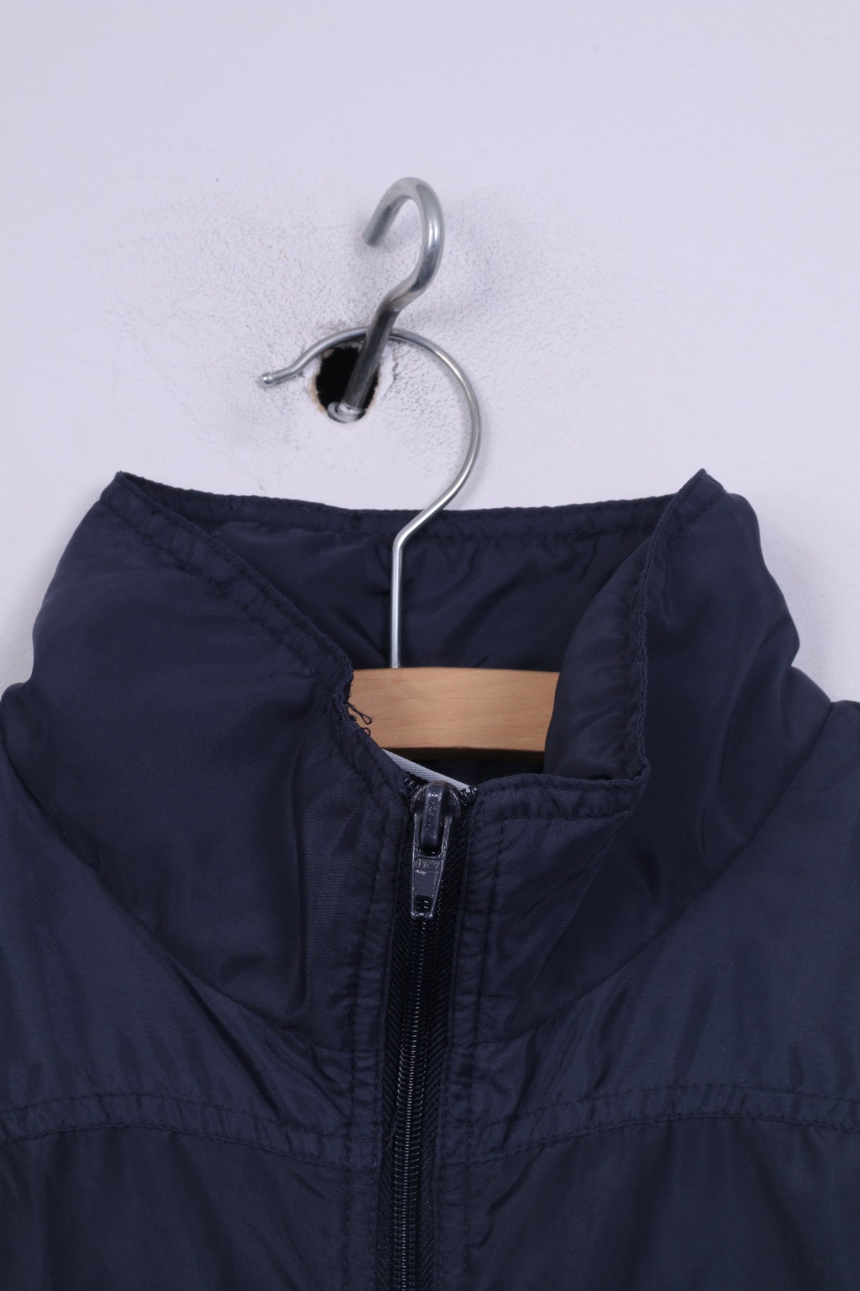 Active Swiss Design Veste légère L pour homme Bleu marine Fermeture éclair complète Haut de sport 