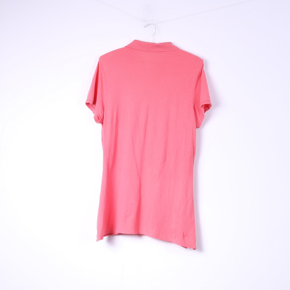 Gap Polo XL Femme Rose Coton Boutons Haut Déatilisé