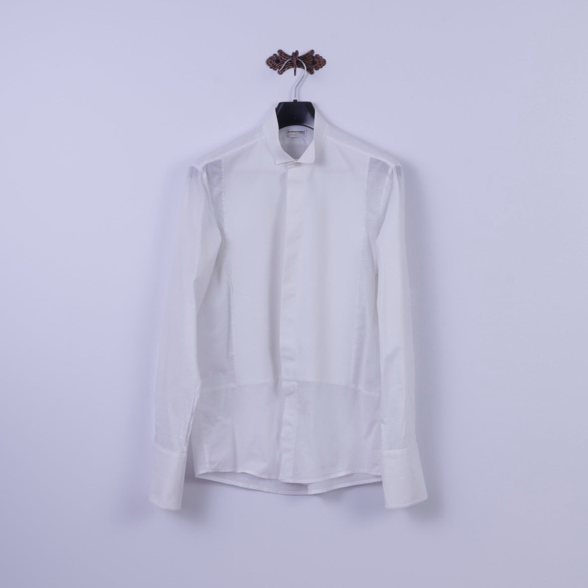 Seidensticker Austria SOIR Chemise décontractée pour homme en coton blanc Tyrol à manches longues