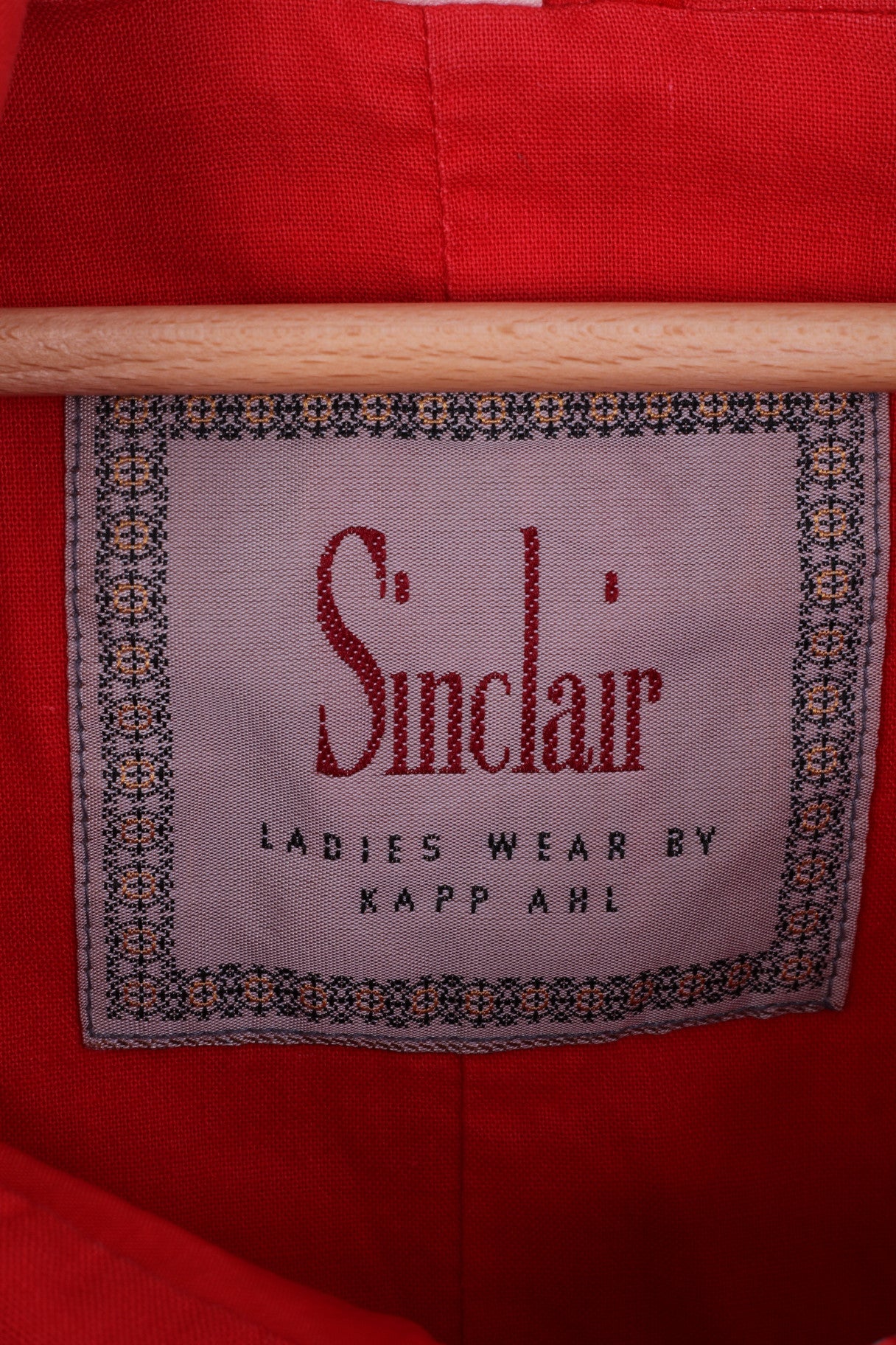 Sinclair Giacca da uomo 34/36 XL Sport con cappuccio impermeabile in nylon rosso