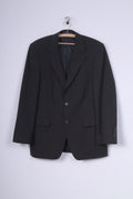 Travel Suit Comfort J.Philipp Uomo 50 M Giacca blazer monopetto in lana nera 