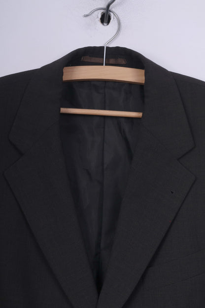 Travel Suit Comfort J.Philipp Veste Blazer Homme 50 M Laine Simple Boutonnage Noir 