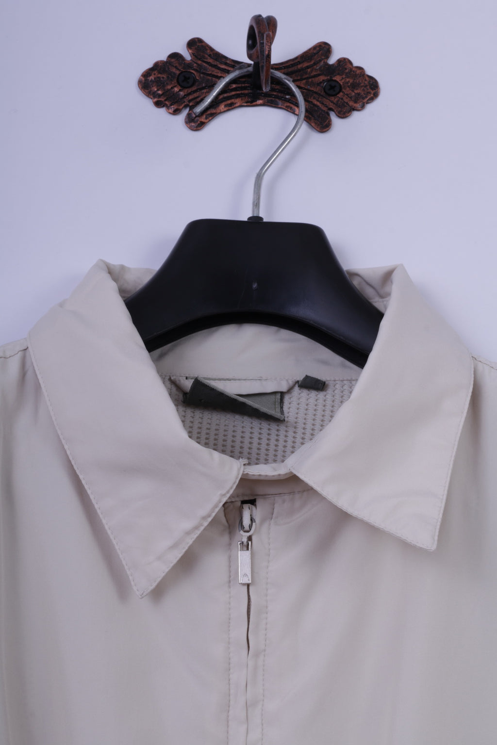 Giacca Head da uomo L. Top bomber da golf retrò leggero con cerniera beige