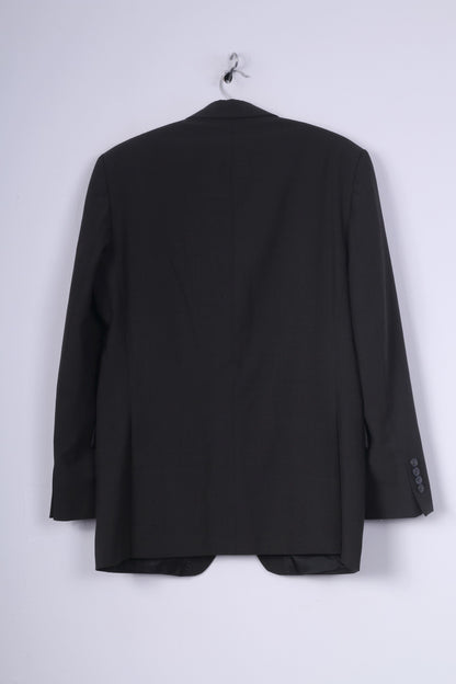 Travel Suit Comfort J.Philipp Uomo 50 M Giacca blazer monopetto in lana nera 