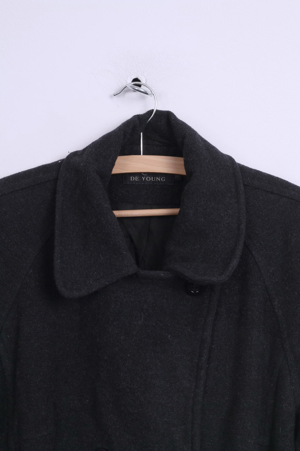 Giacca Jacqueline De Young da donna 38 doppio petto grigio scuro