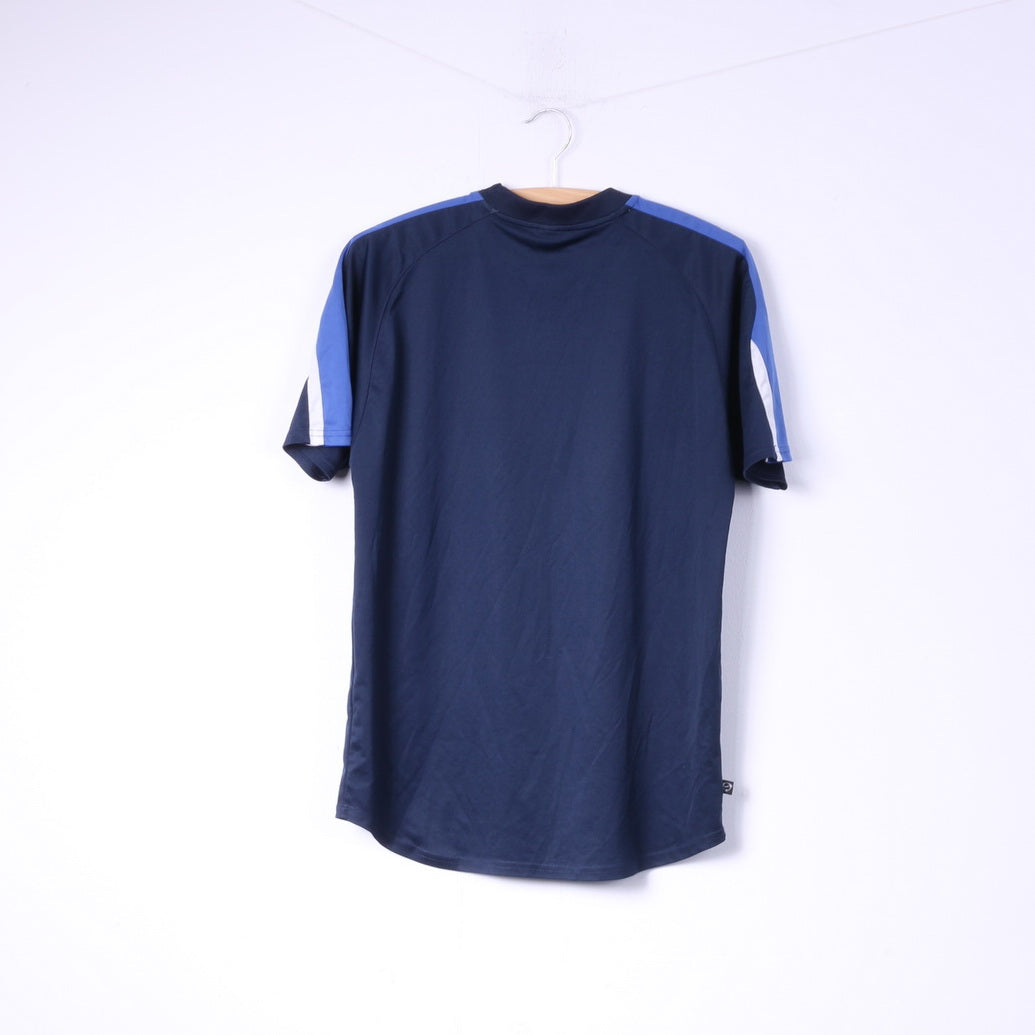 Nike Boys XL 18-20 Shirt Crew Neck Navy Sportswear Top