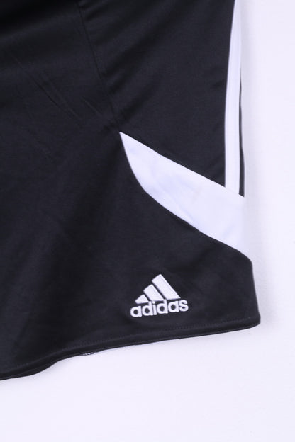 Adidas Garçons 152 YL Short Noir Sportswear Training Climalite 3 Stripe
