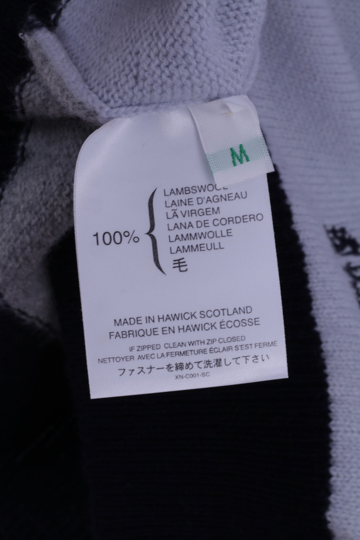 Pringle Golf Men M (S) Vest Blue Grey Wool V Neck Plain Vintage Bodywarmer