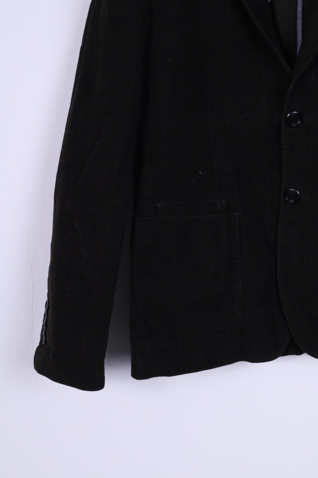 Giacca da uomo Kruder Division S Fruder KRDR Fit Slim Blazer in cotone marrone