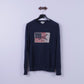 Polo Jeans Company Ralph Lauren Mens S Jumper Navy Cotton Emroidered Sweater