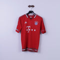 Adidas Womens 10 M Shirt rouge Bayern Munchen Football #7 Ribéry Jersey Top