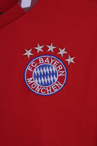 Adidas Womens 10 M Shirt rouge Bayern Munchen Football #7 Ribéry Jersey Top