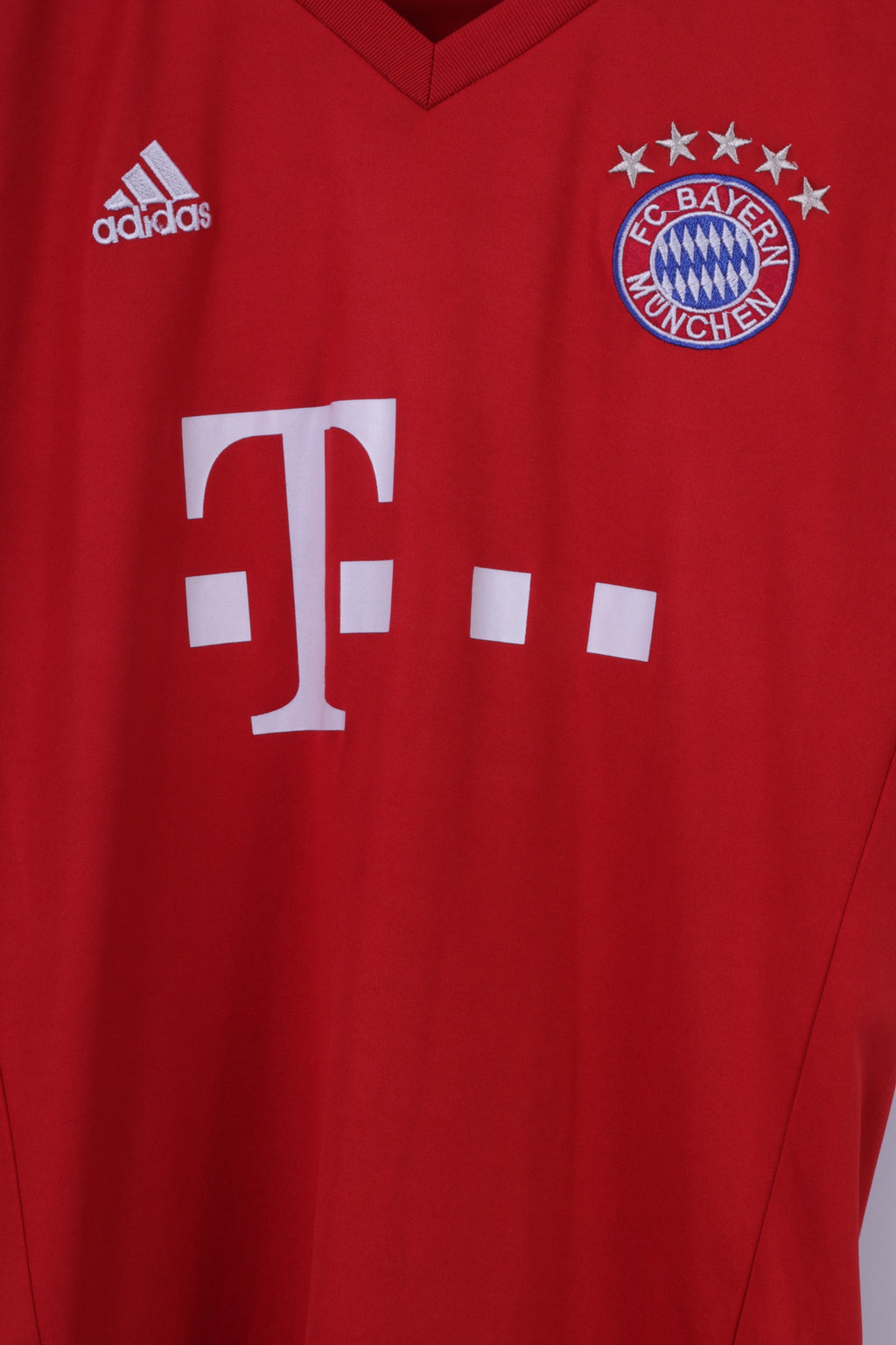 Adidas Womens 10 M Shirt rouge Bayern Munchen Football #7 Ribéry Jersey Top