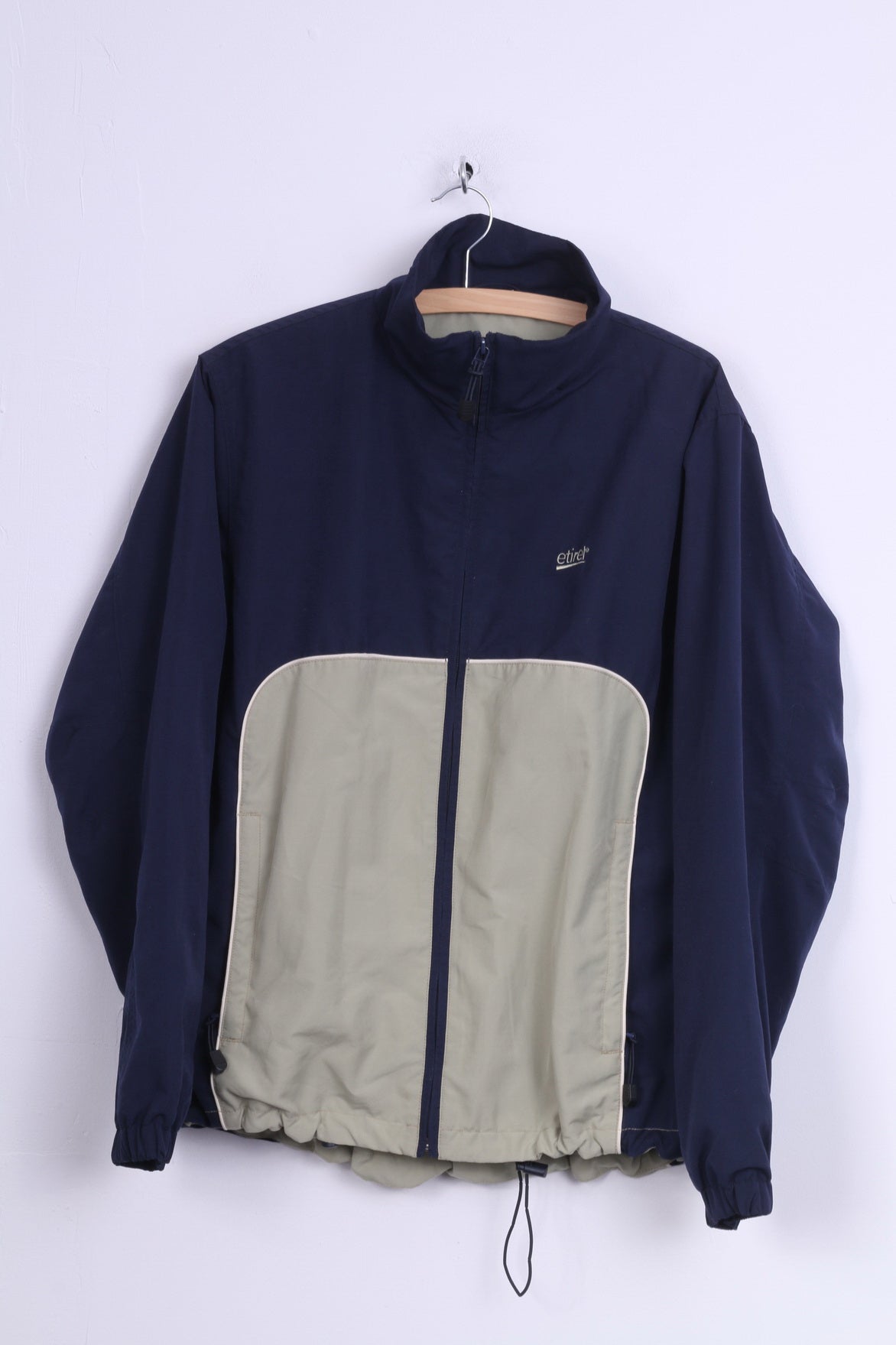 Etirel Veste de Survêtement M Sport Homme Bleu Marine Légère