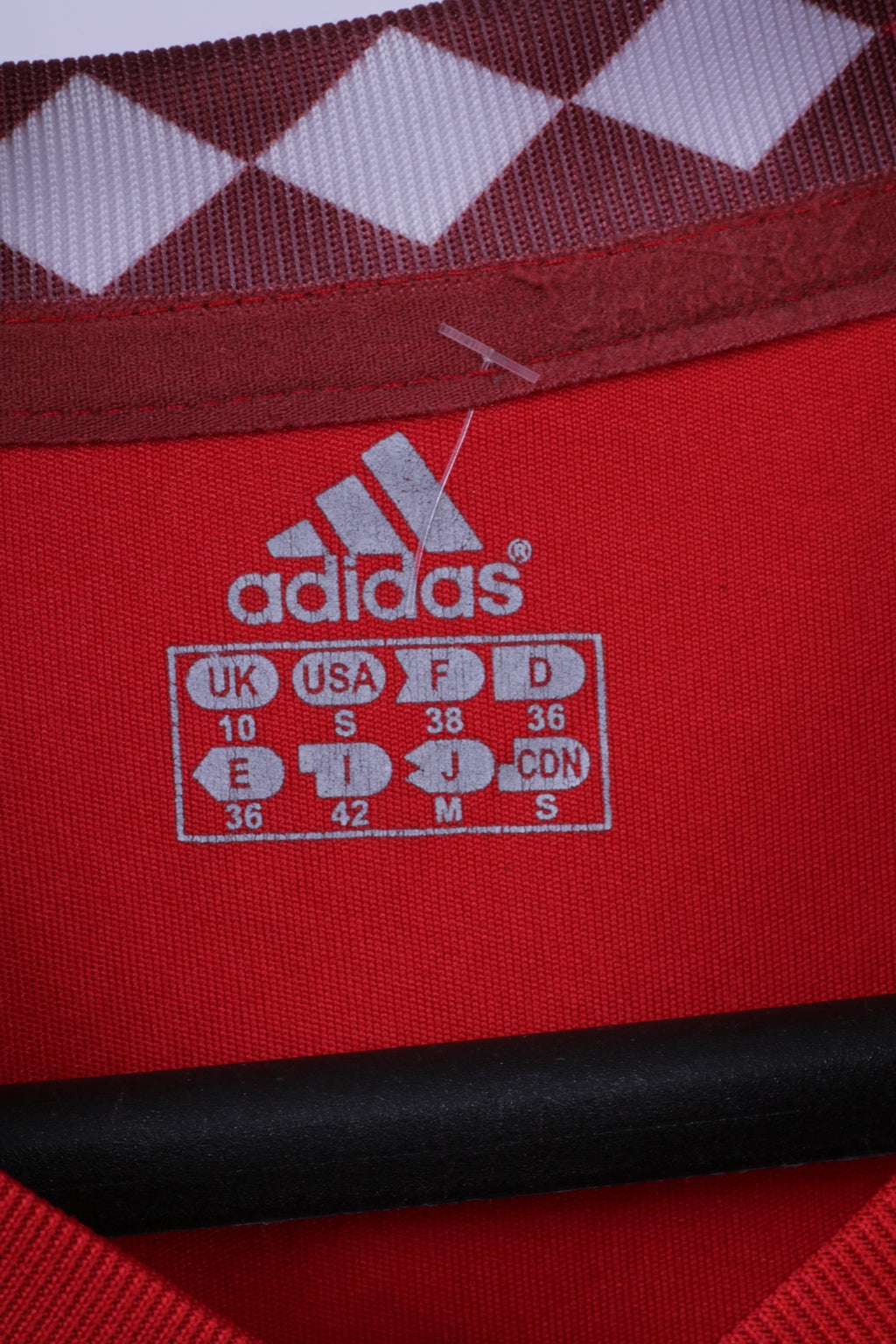 Adidas Womens 10 M Shirt rouge Bayern Munchen Football #7 Ribéry Jersey Top