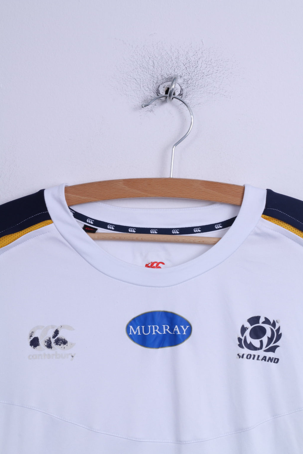 Canterbury of New Zealand, maglietta da uomo M, maglia della squadra nazionale scozzese