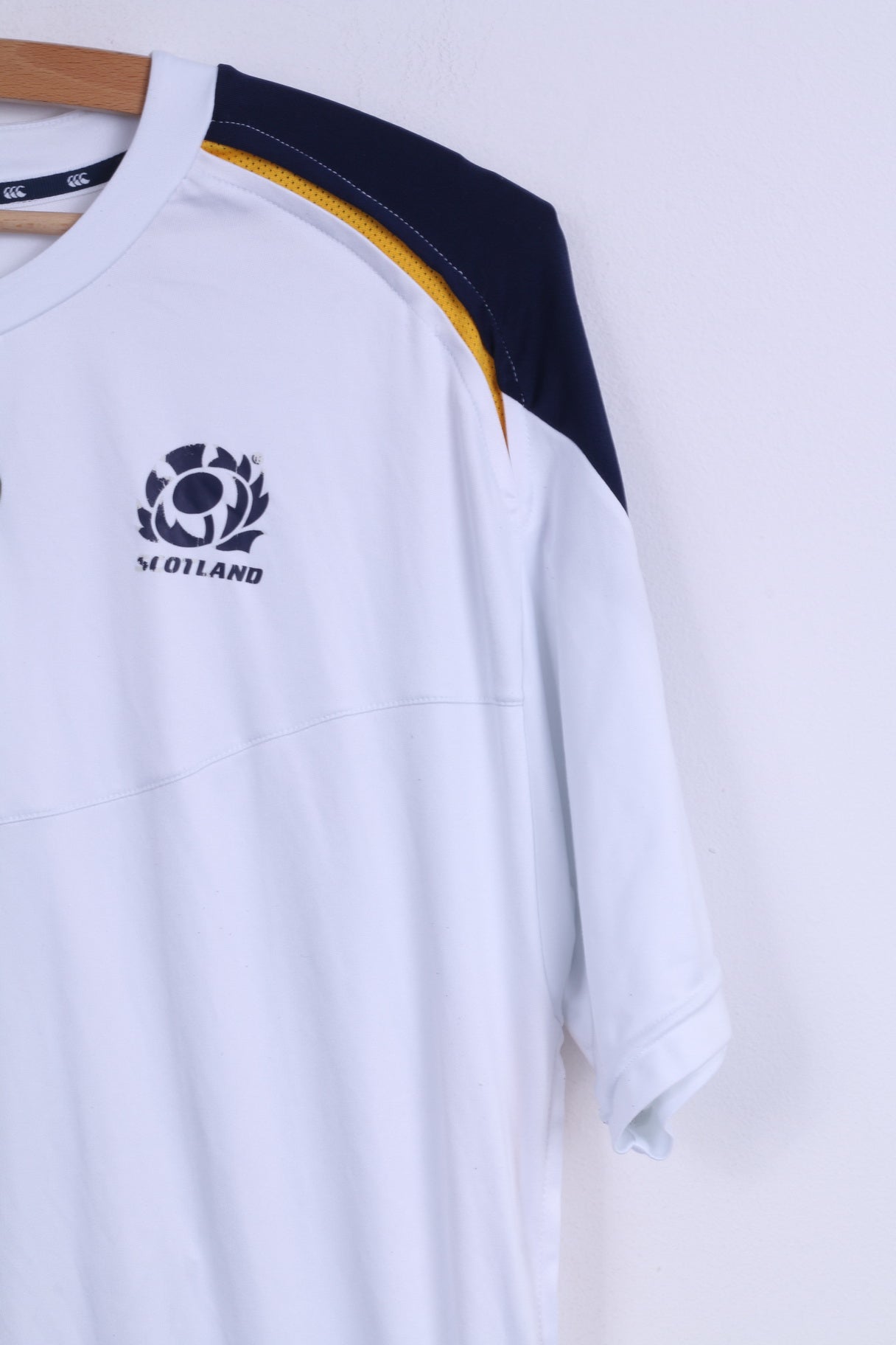 Canterbury of New Zealand, maglietta da uomo M, maglia della squadra nazionale scozzese