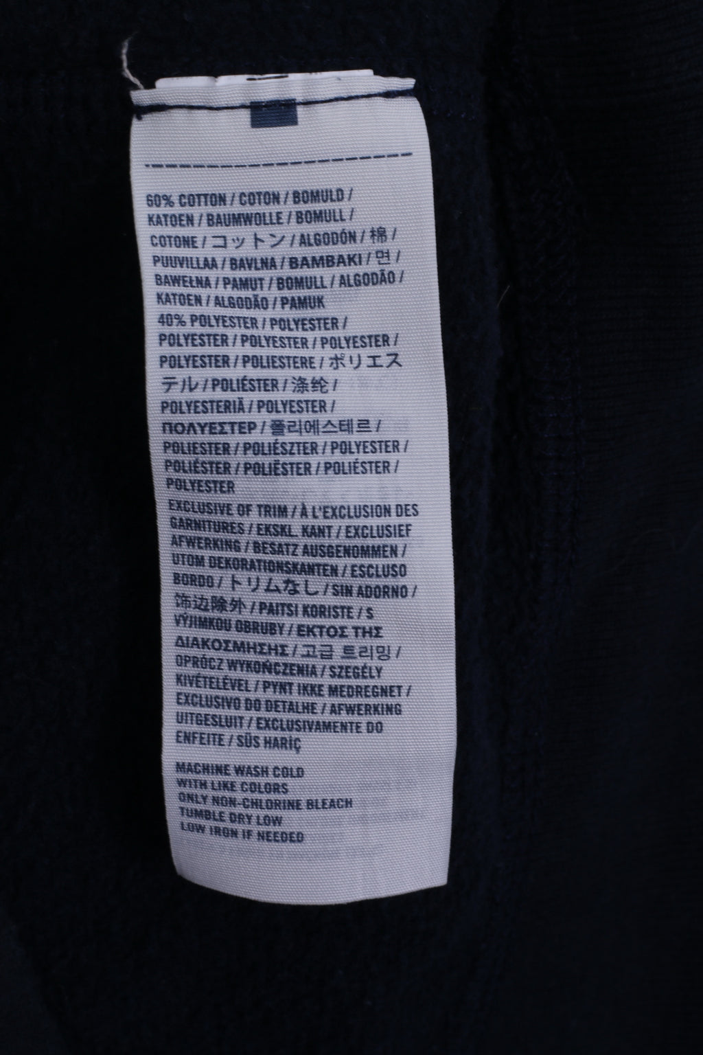 Abercrombie Kids Garçons XL 10 ans Sweat à capuche Bleu marine Poche kangourou