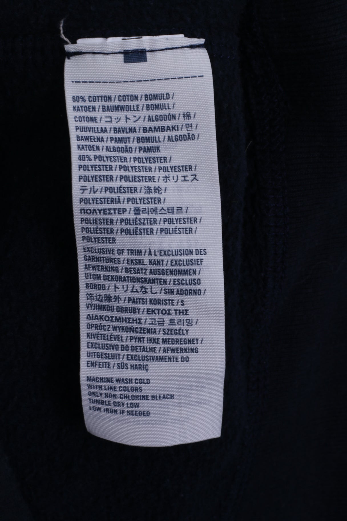 Abercrombie Kids Boys XL 10 age Sweatshirt Navy Hoody Kangaroo Pocket