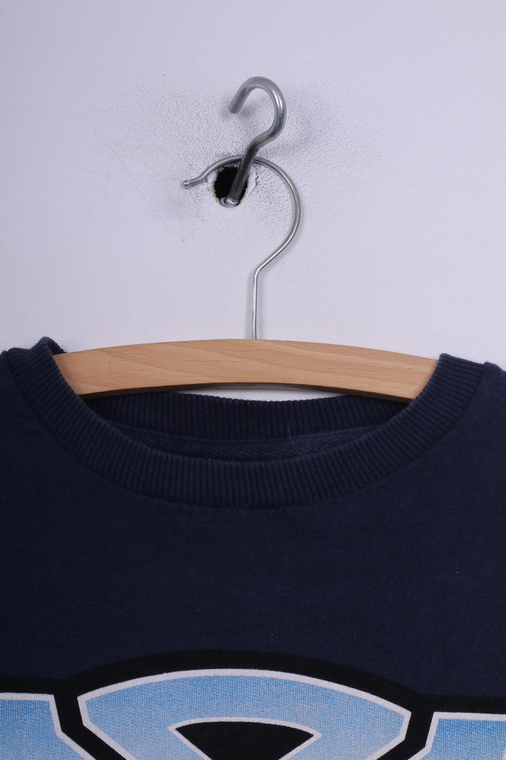 Cedar Wood State Transformes Sweat-shirt graphique en coton pour femme Bleu marine 