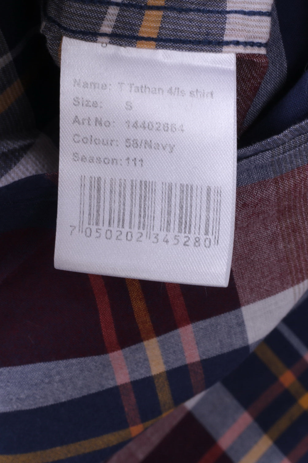 These Glory Days Mens S Casual Shirt Check Button Down Collar Regular Fit Navy Long Sleeve