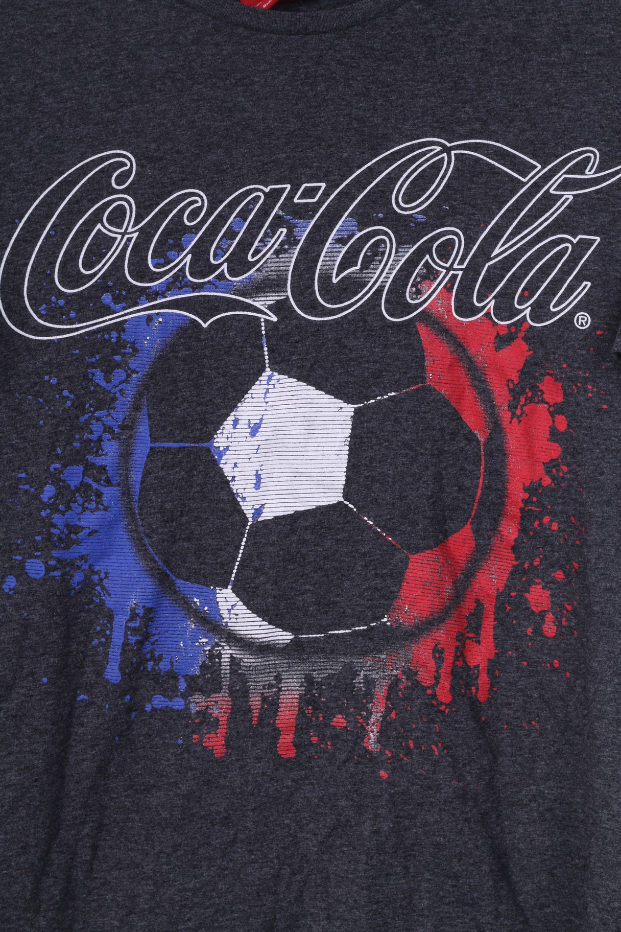 Cedar Wood State Coca -Cola Mens S T-Shirt Graphic Grey Cotton Top