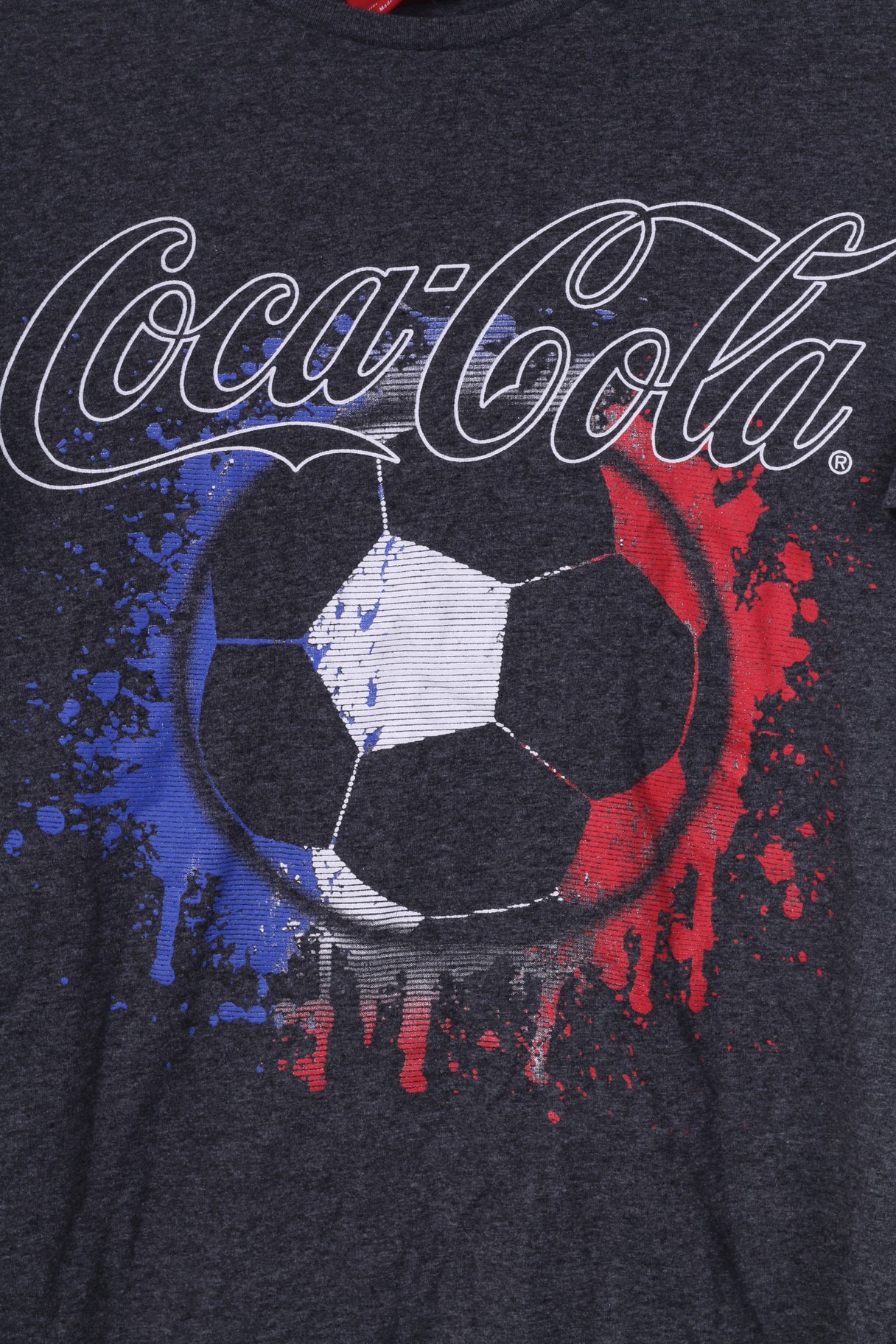 Cedar Wood State Coca -Cola T-Shirt S pour hommes, haut en coton gris graphique 