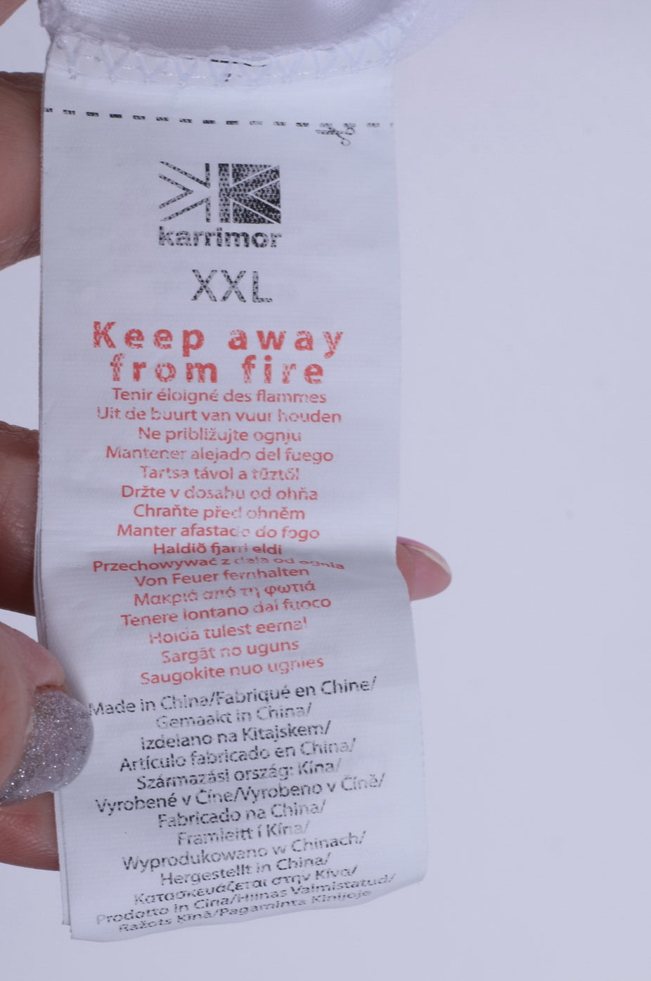 Karrimor Mens XXL T-Shirt  Running White Sport Breathable