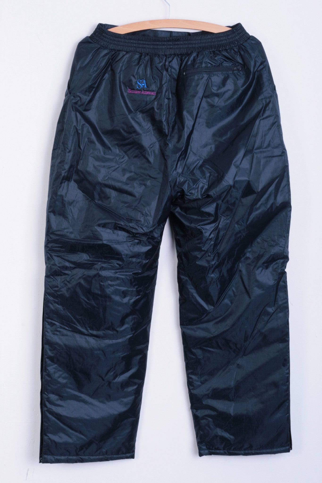 Industrial Starter Womens M Trousers Work Padded Navy Blue Winter Soluzioni Aziendali - RetrospectClothes