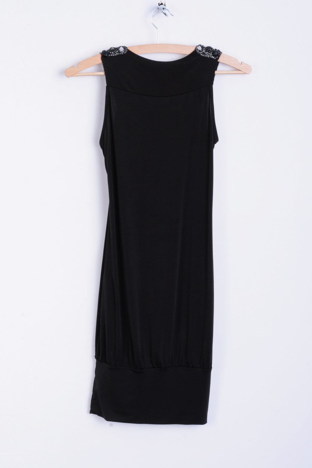 Piaza Italia Womens S Blouse Bids Black Long Tunic Sleeveless - RetrospectClothes