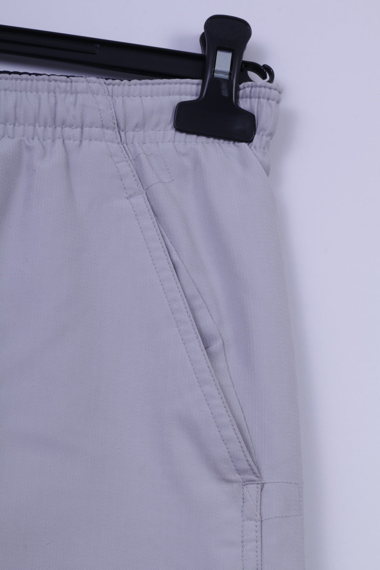 Pantaloncini Reebok Uomo M Pantaloncini Grigi Active Gym Sportswear Tronco Corto