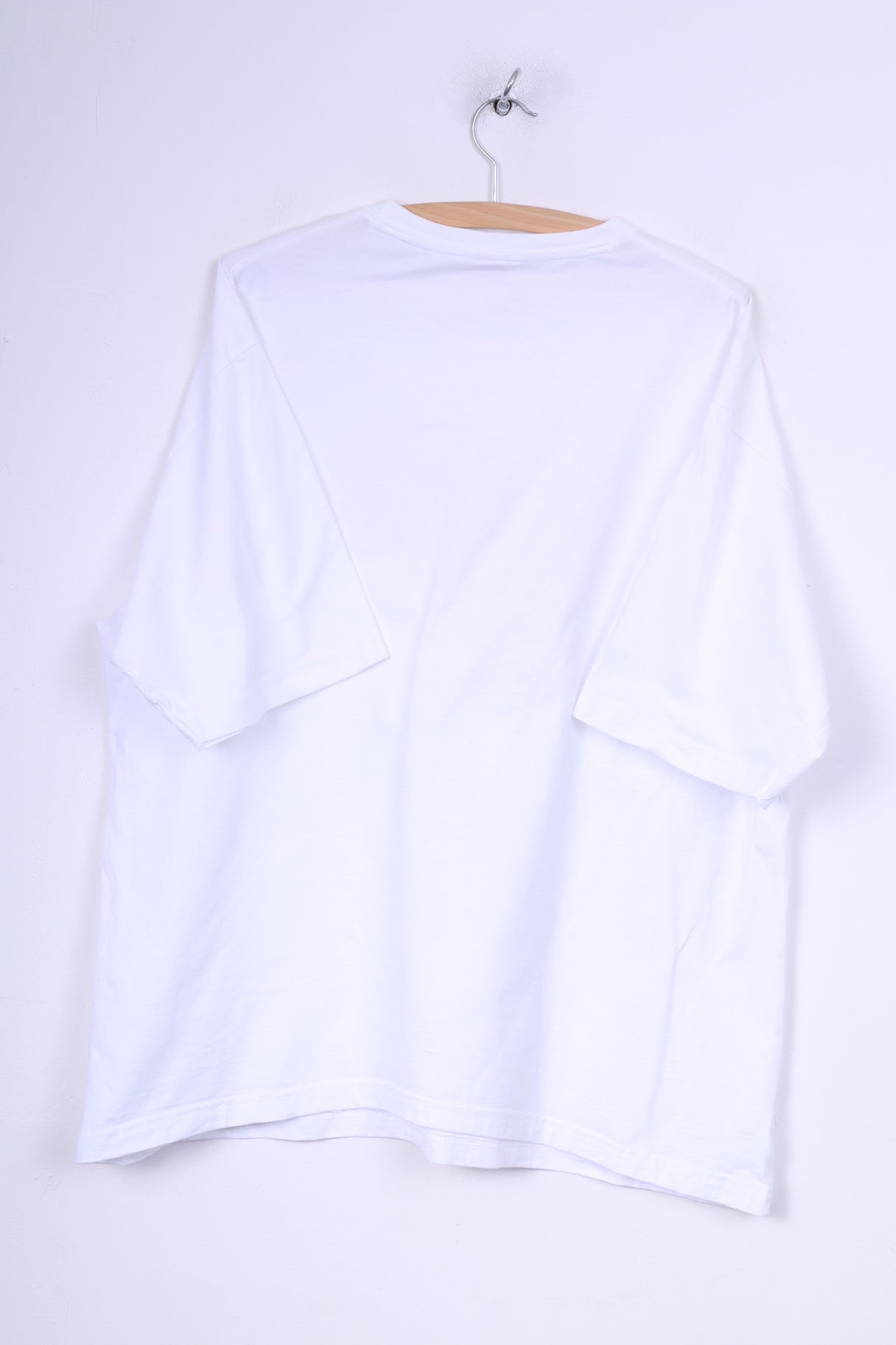 Comic Relief RND 05 Mens XL T-Shirt Graphic White Cotton Established 1985 Summer