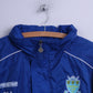 PROSTAR Mens XL  Jacket Blue Nylon Hidden Hood Cramlington Town FC