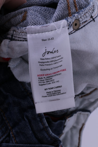 Tom Joule Boys 11-12 Age Jeans Trousers Navy Cotton Denim Classic Pants