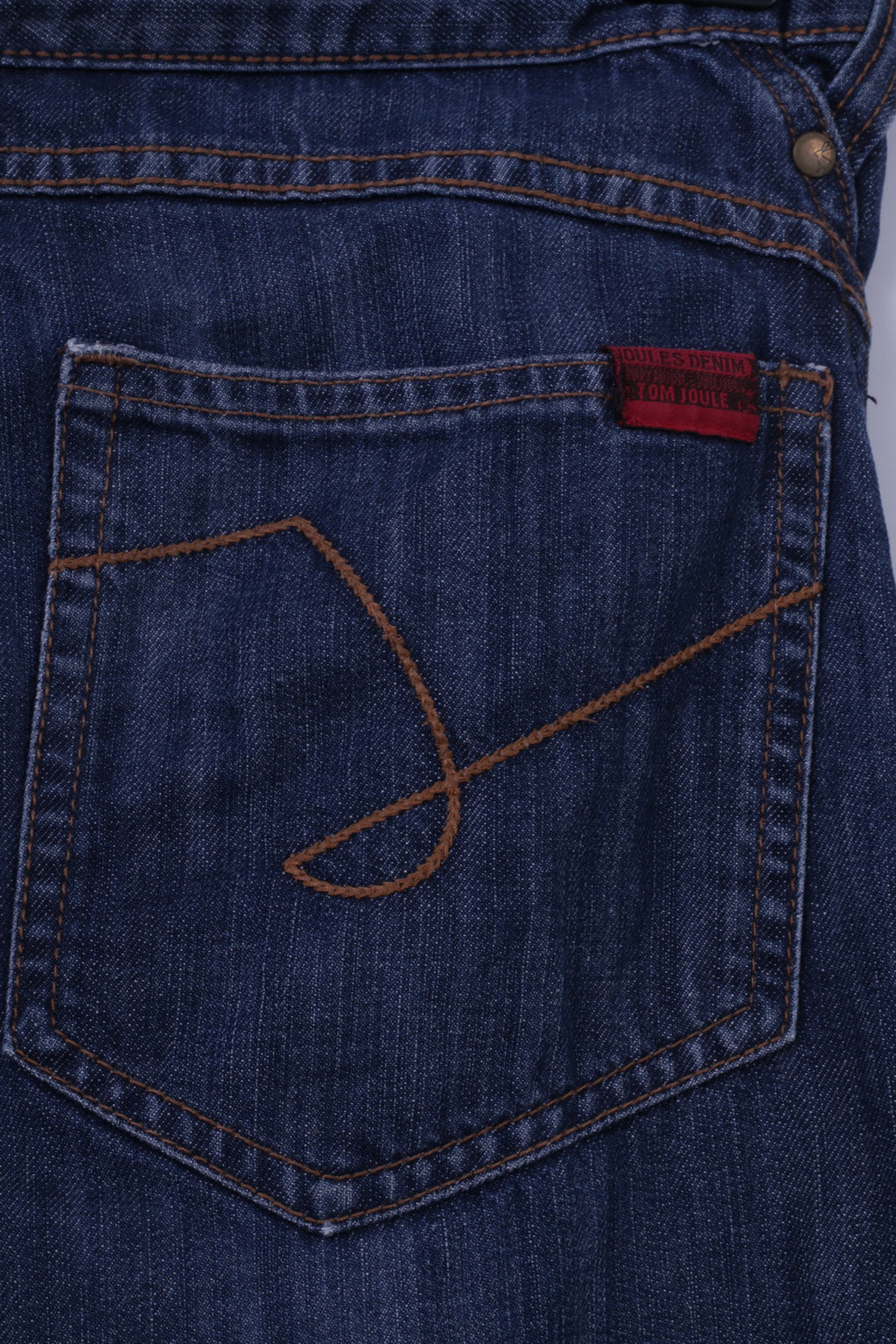 Tom Joule Boys 11-12 Age Jeans Trousers Navy Cotton Denim Classic Pants