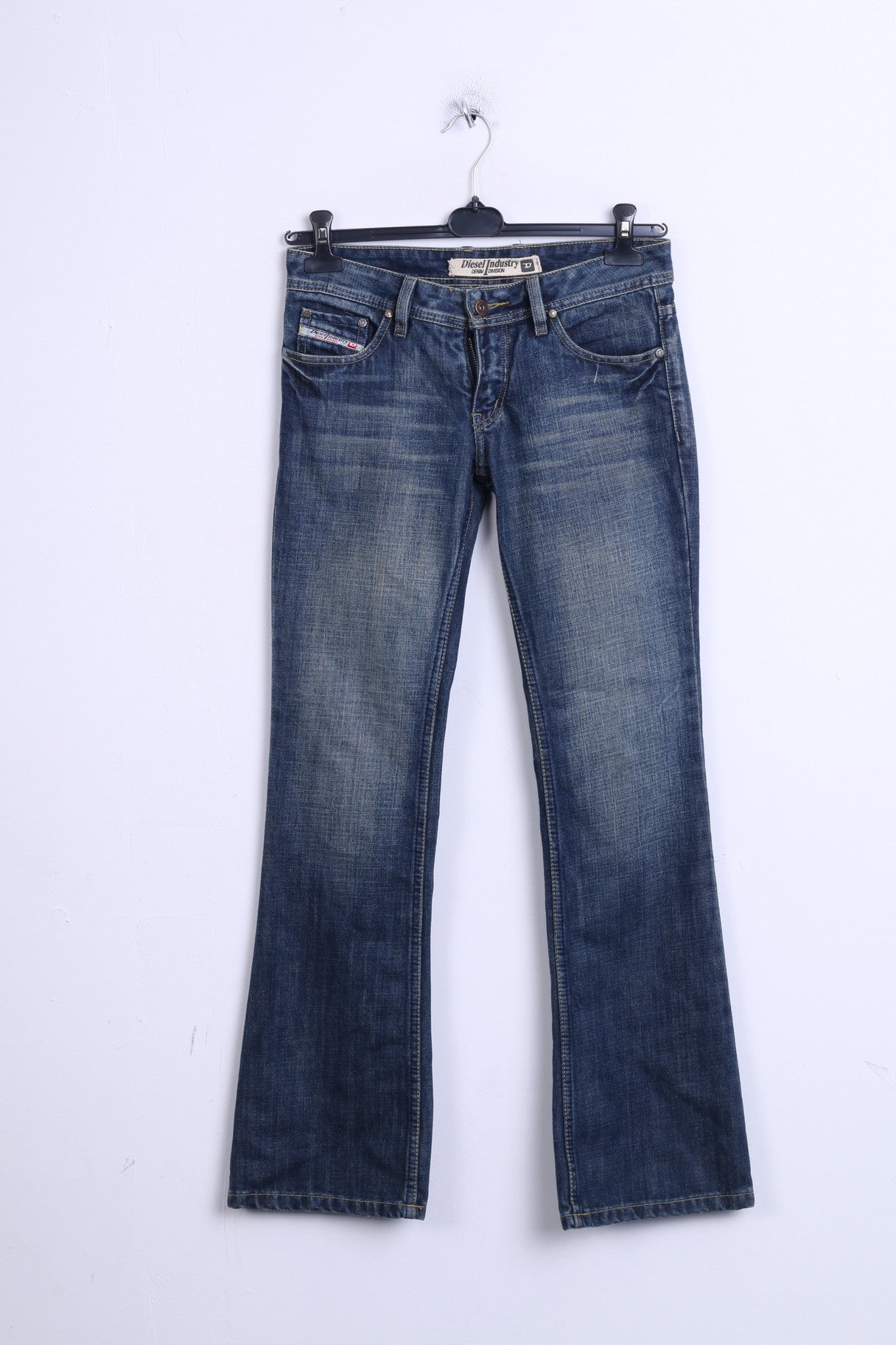 Diesel Industry Womens Trousers 28 Jeans Denim Blue Cotton Italy - RetrospectClothes