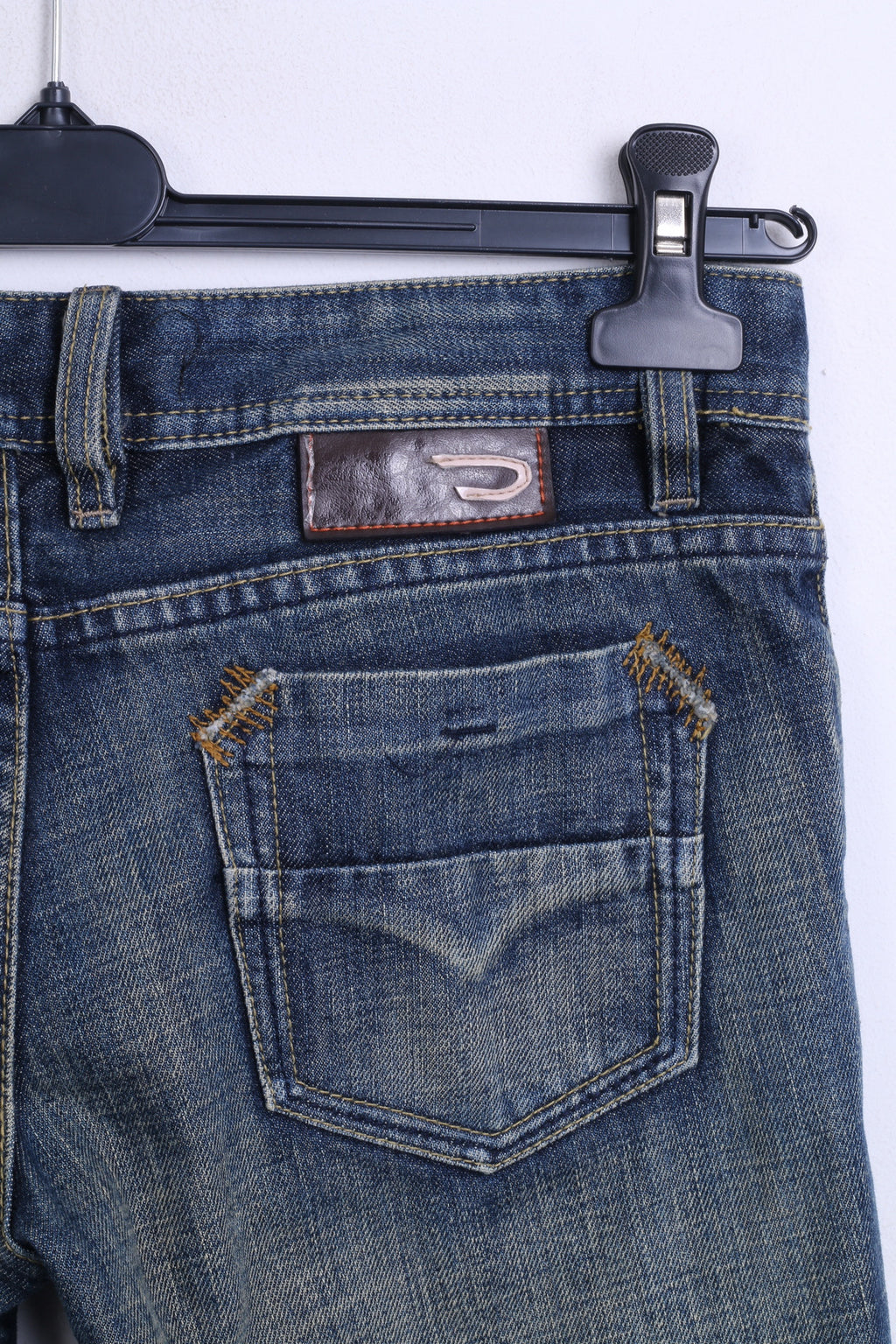 Diesel Industry Womens Trousers 28 Jeans Denim Blue Cotton Italy - RetrospectClothes