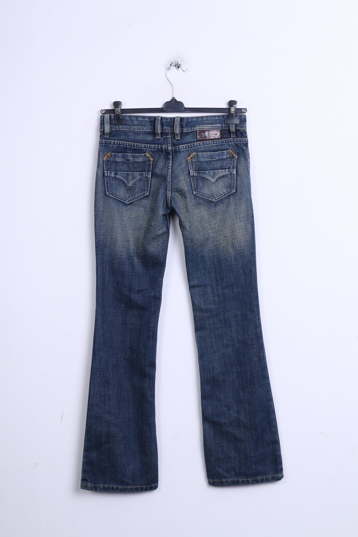 Diesel Industry Womens Trousers 28 Jeans Denim Blue Cotton Italy - RetrospectClothes