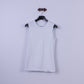 Nottingham Mens 6 M Shirt White Cotton Stretch Classic Base Tank Top Sleeveless