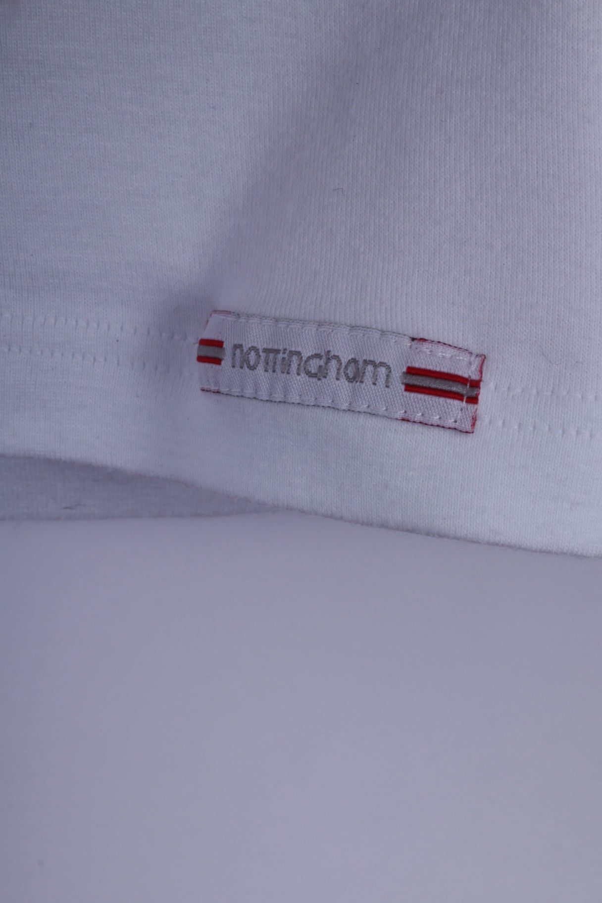 Nottingham Mens 6 M Shirt White Cotton Stretch Classic Base Tank Top Sleeveless